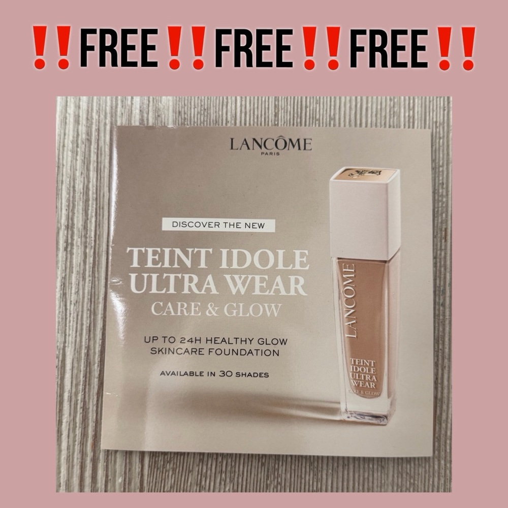 ‼️FREE‼️NEW‼️Lancome Teint Idole Ultra Wear ✨SAMPLE✨